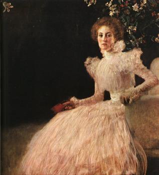 Gustav Klimt : Portrait of Sonja Knips